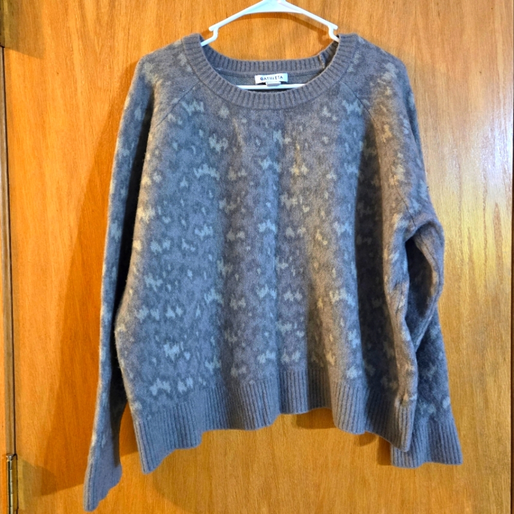Athleta Hawthorn Textured Crew Sweater